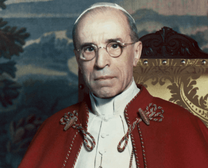 Pope Pius XII, author of the encyclical on the Sacred Heart